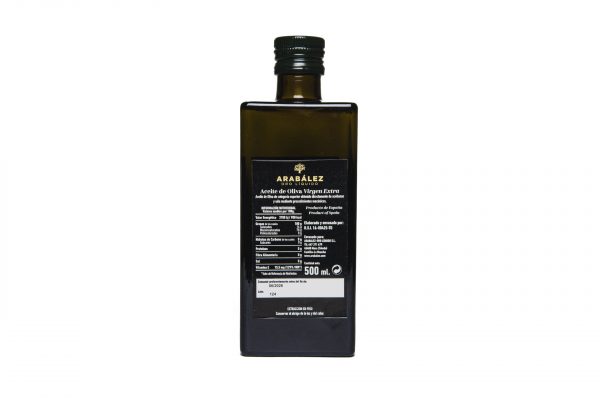 Aceite de Oliva Virgen Extra Arabález. Variedad Picual 500ml. - Imagen 3