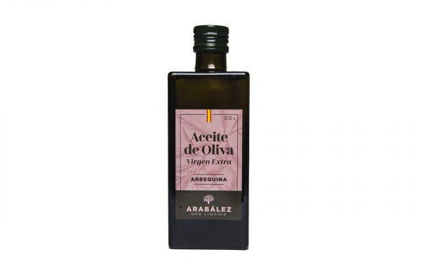 Aceite de Oliva Virgen Extra Arabález. Variedad Arbequina 500ml.