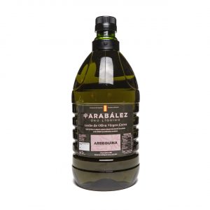 Garrafa de aceite de Oliva Virgen Extra Arabález. Variedad Arbequina 2L.