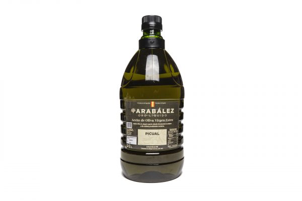 Garrafa de aceite de Oliva Virgen Extra Arabález. Variedad Picual 2L.