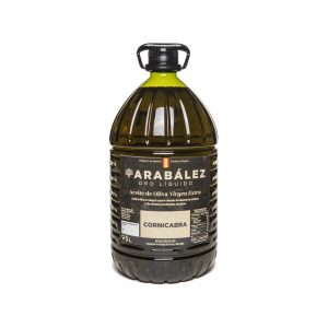 Garrafa de aceite de Oliva Virgen Extra Arabález. Variedad Cornicabra 5L.