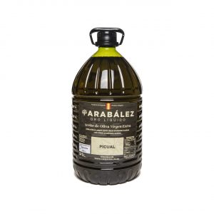 Garrafa de aceite de Oliva Virgen Extra Arabález. Variedad Picual 5L.