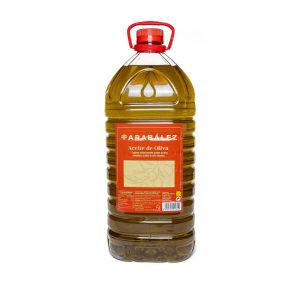 Garrafa de aceite de oliva suave 0,4º Arabález.