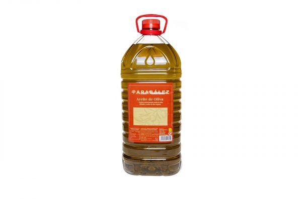 Garrafa de aceite de oliva suave 0,4º Arabález.
